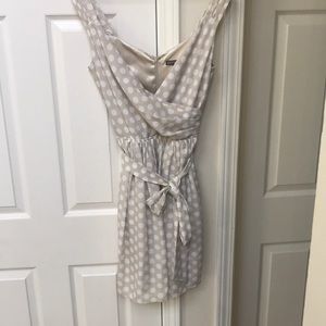 Express polka dot dress